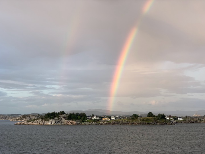 Regenbogen in Norwegen